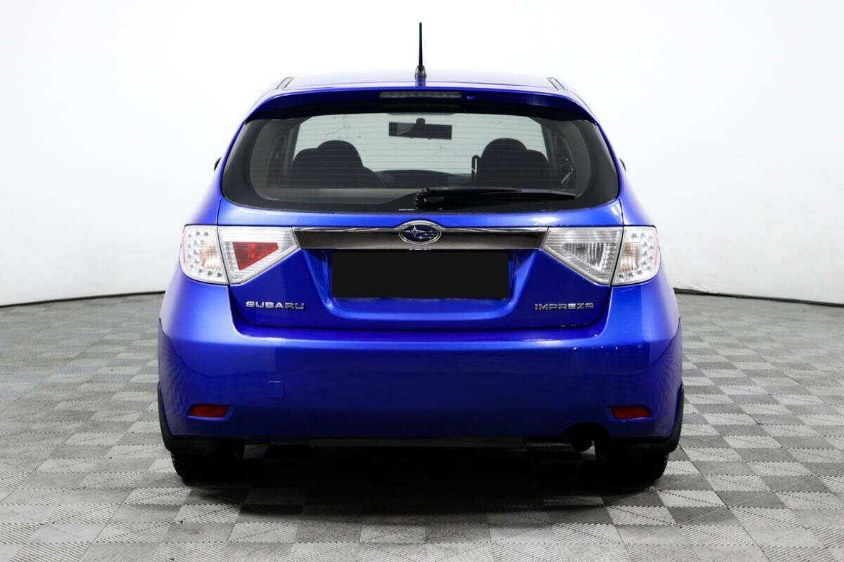 Subaru Impreza, 2008 Фото №6
