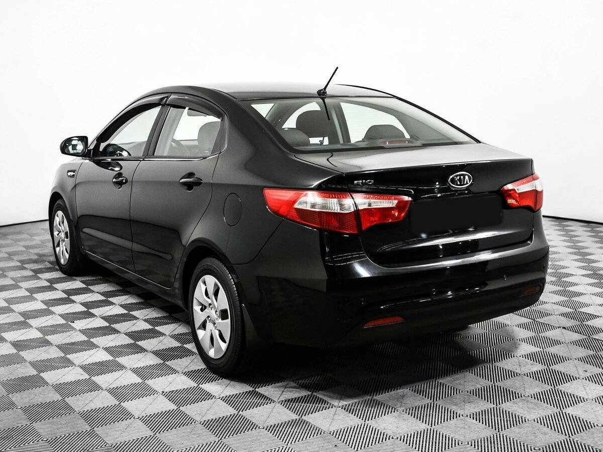 Kia Rio, 2011 Фото №7
