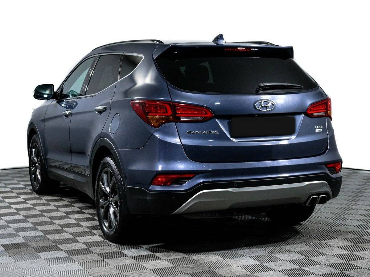 Hyundai Santa Fe, 2017 Фото №7