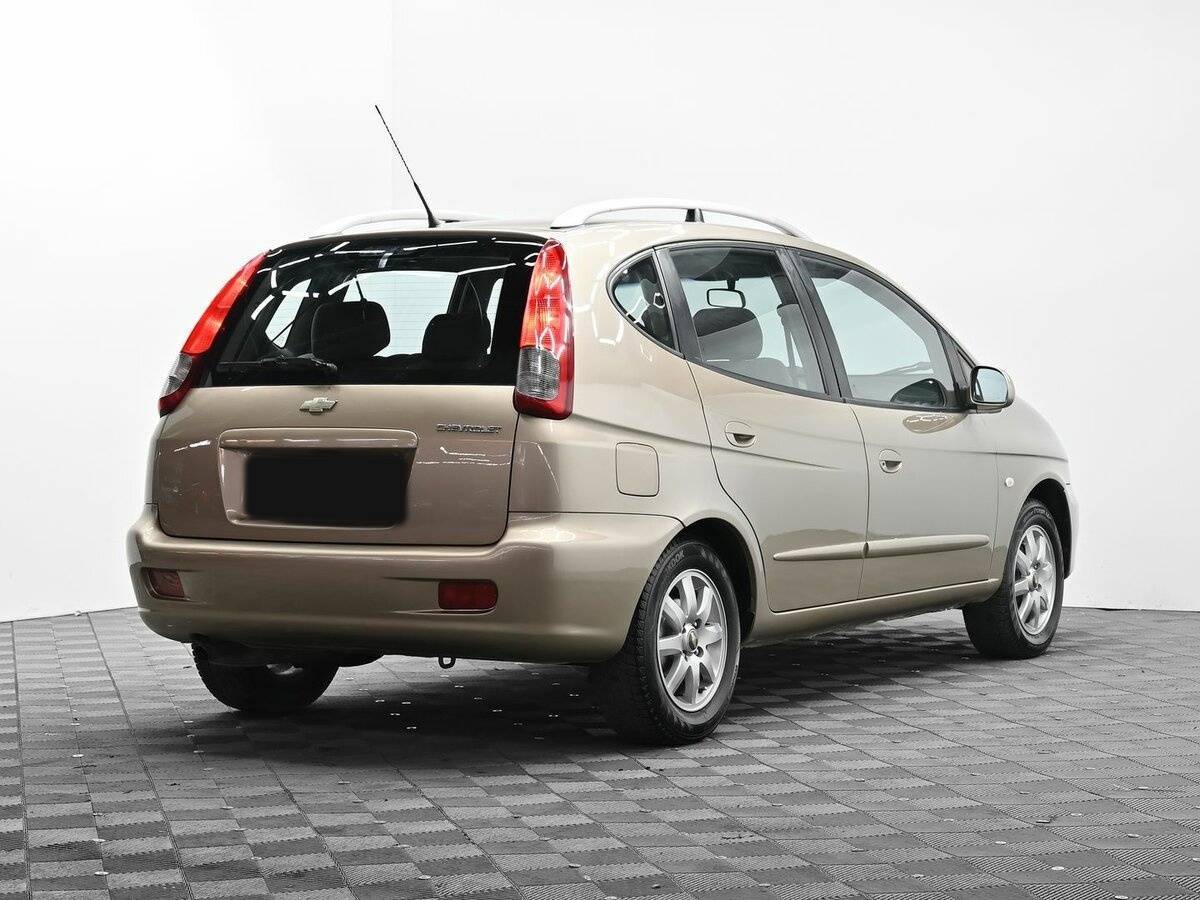 Chevrolet Rezzo, 2008 Фото №4