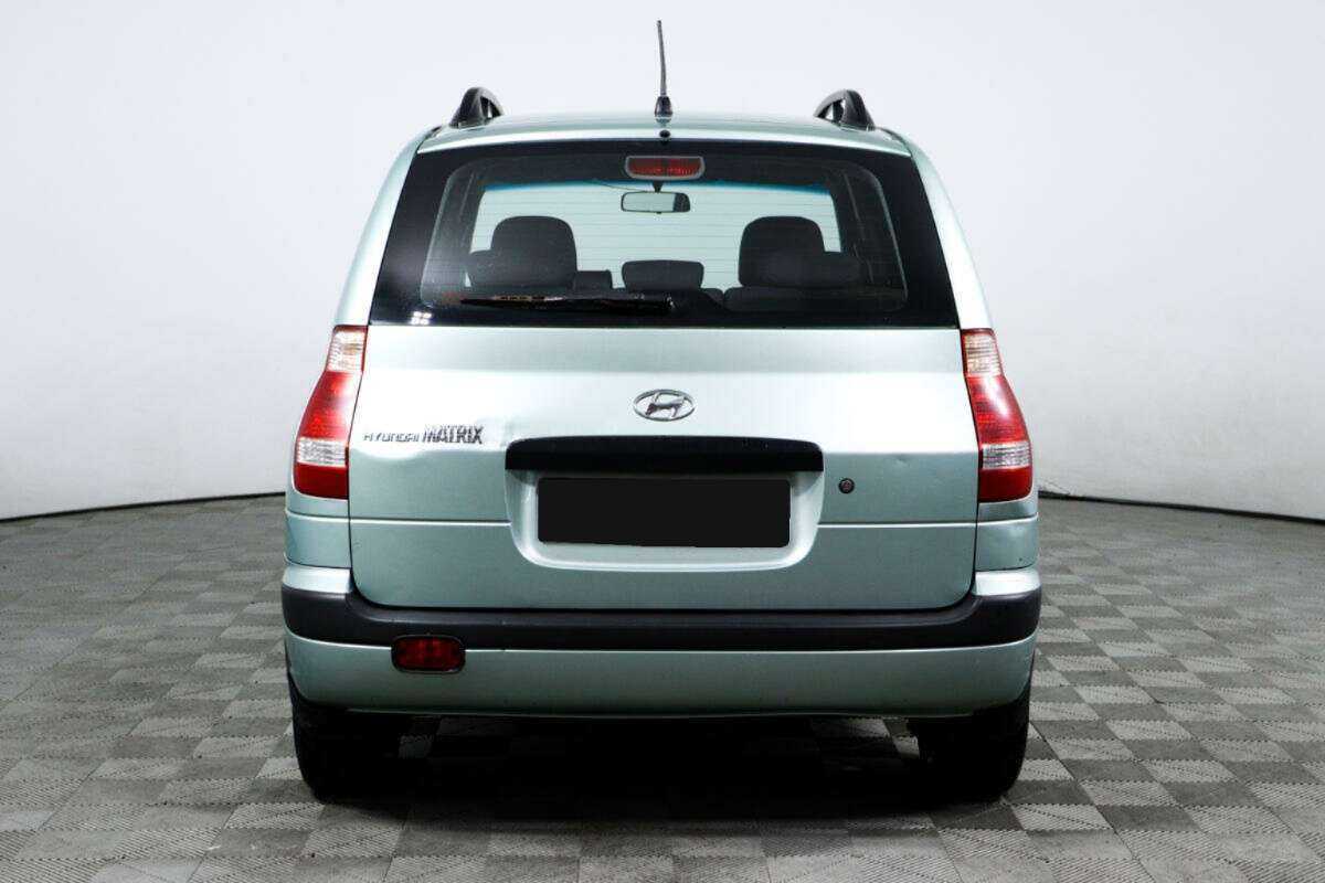 Hyundai Matrix, 2006 Фото №6