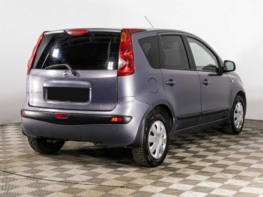 Nissan Note, 2007 Фото №5