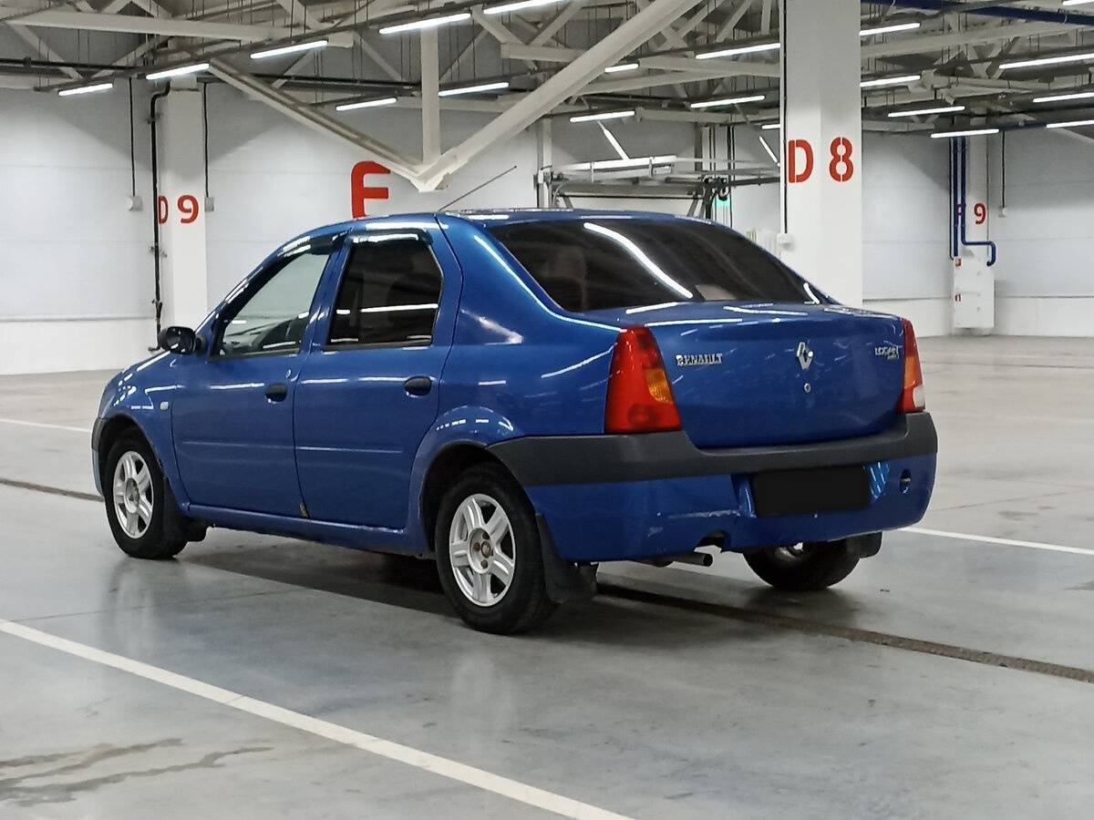 Renault Logan, 2005 Фото №7