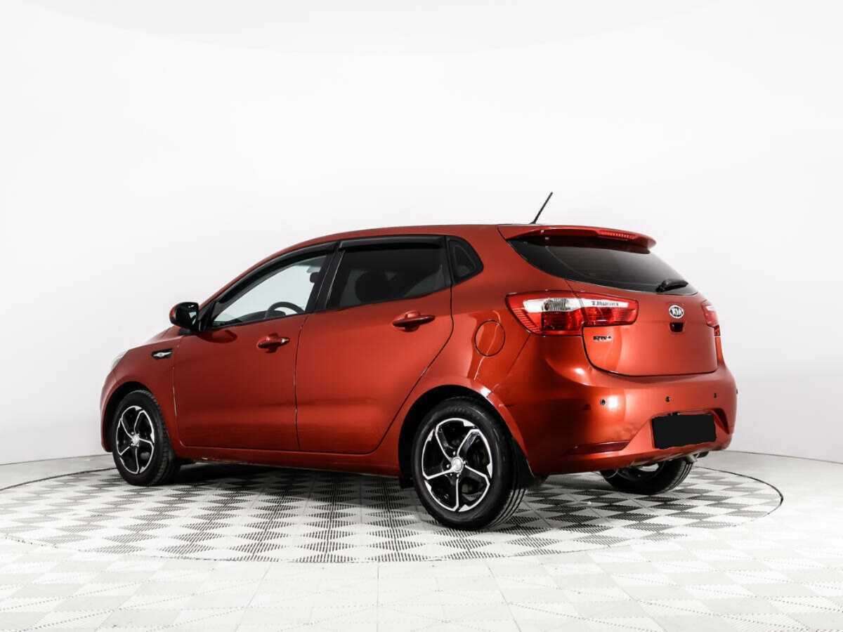 Kia Rio 5-speed, 2012 Фото №7