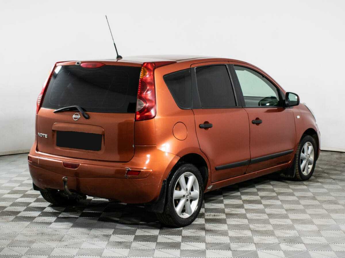 Nissan Note, 2008 Фото №4