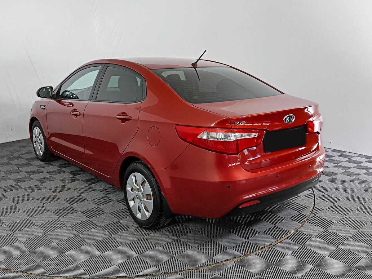Kia Rio, 2011 Фото №7