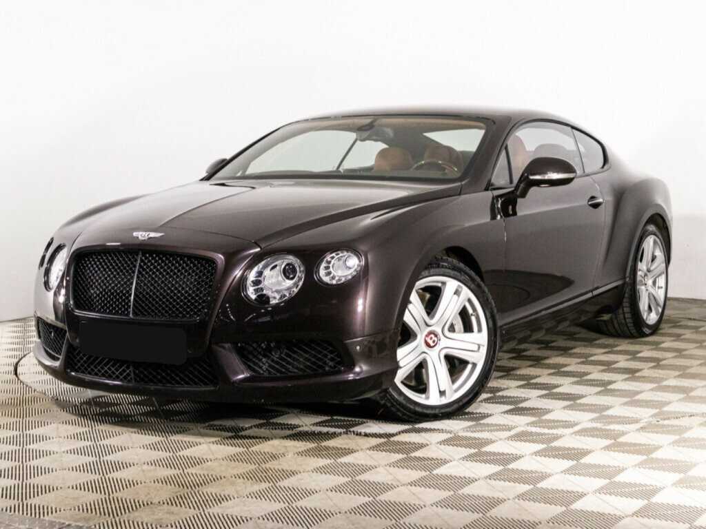 Bentley Continental GT, 2012 Фото №1