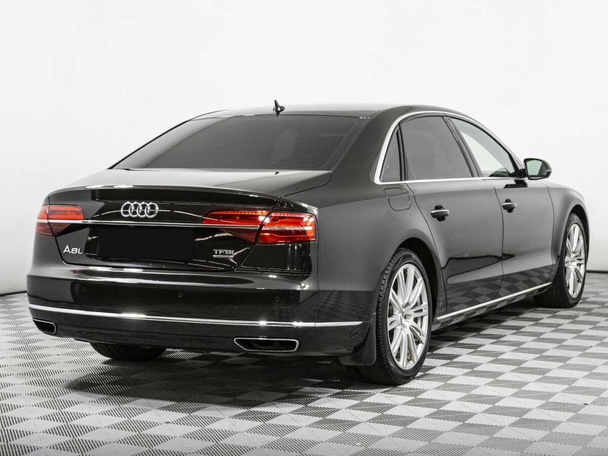 Audi A8 Long III (D4) Рестайлинг, 2014 Фото №4