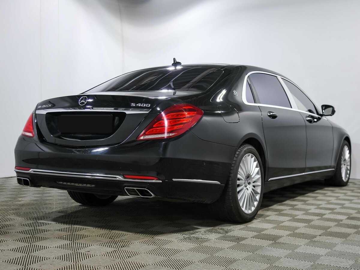Mercedes-Benz Maybach S-Класс 400, 2016 Фото №4