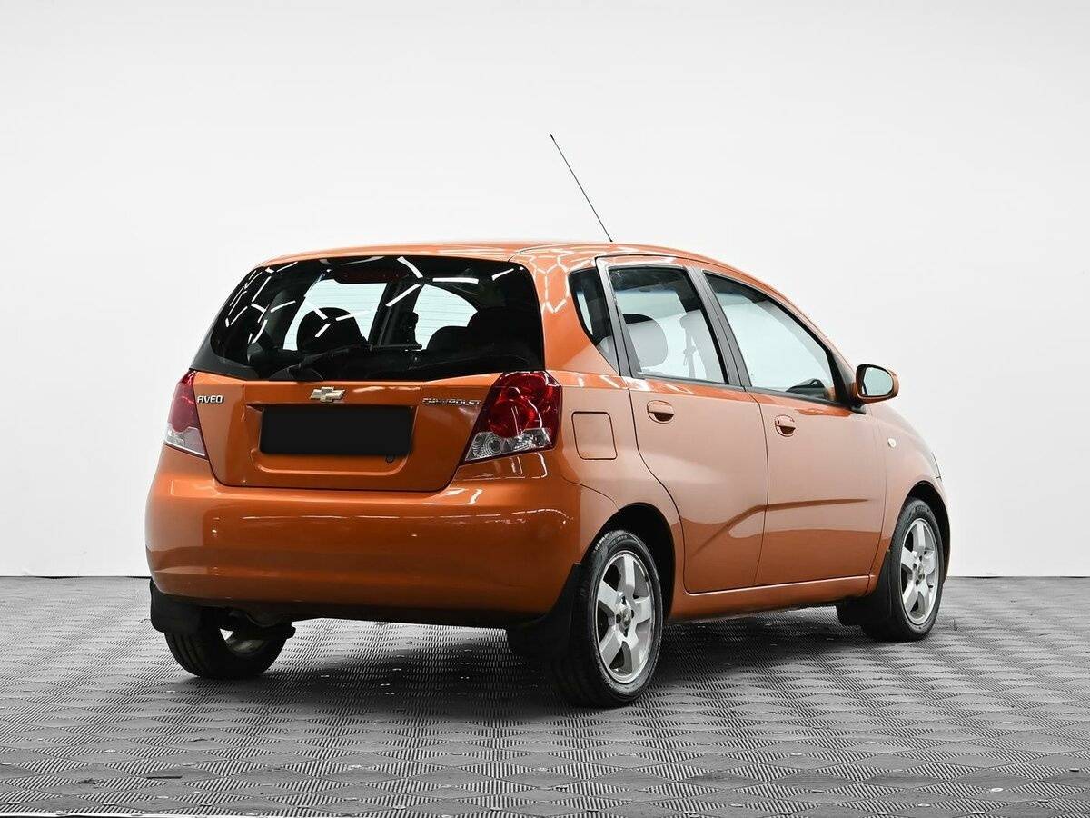 Chevrolet Aveo, 2007 Фото №4