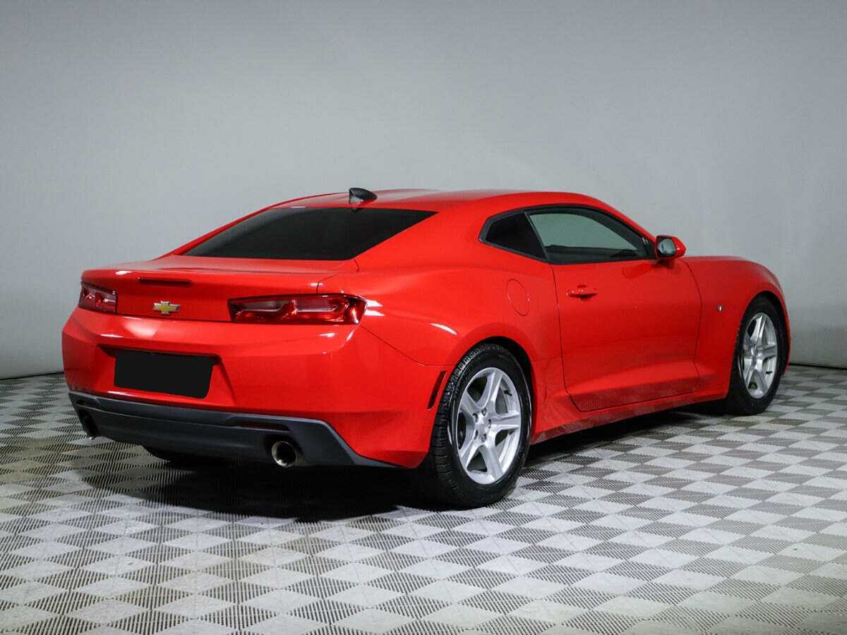 Chevrolet Camaro, 2016 Фото №5