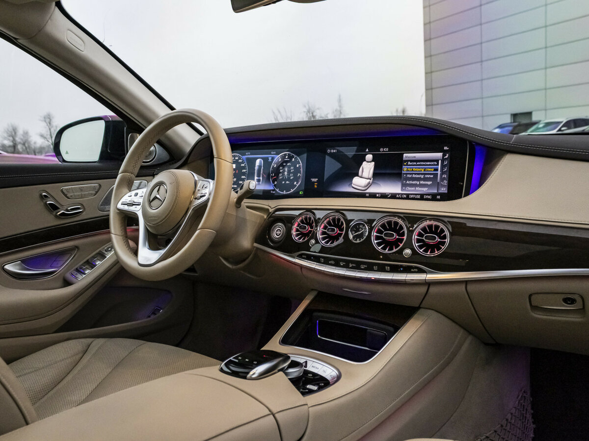 Mercedes-Benz S-Класс 450 VI (W222, C217) Рестайлинг, 2019 Фото №11