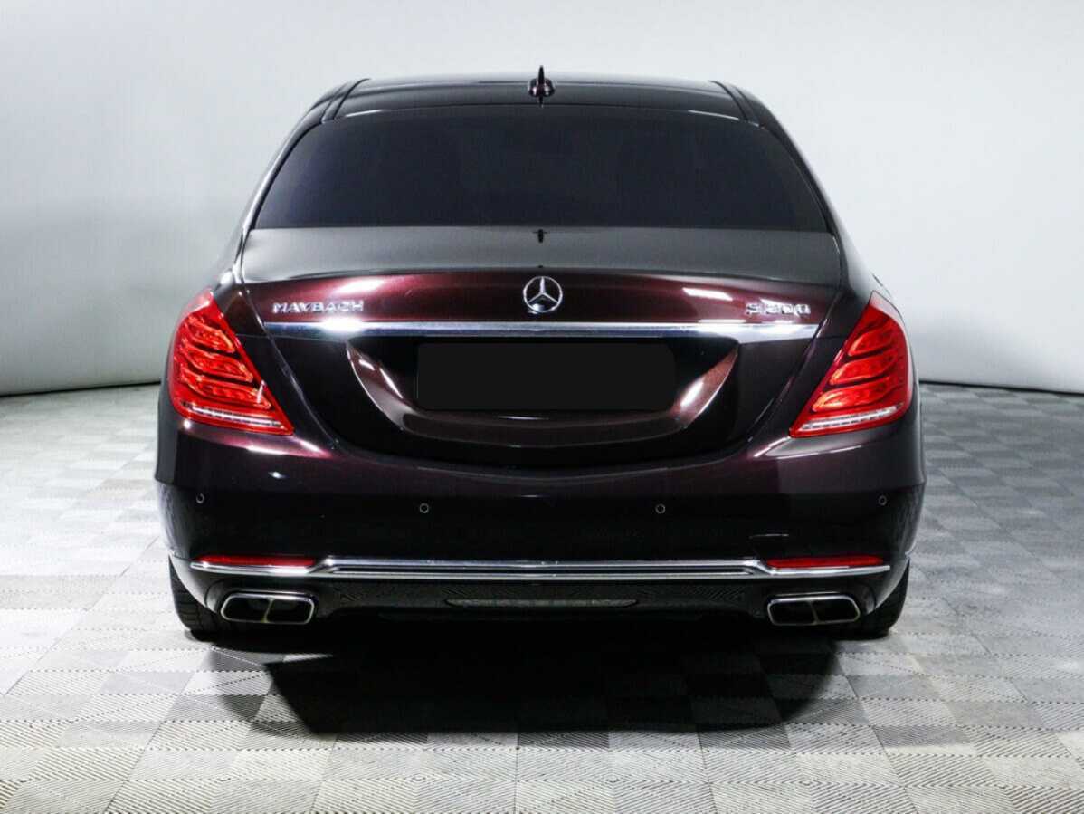 Mercedes-Benz Maybach S-Класс 500, 2015 Фото №4
