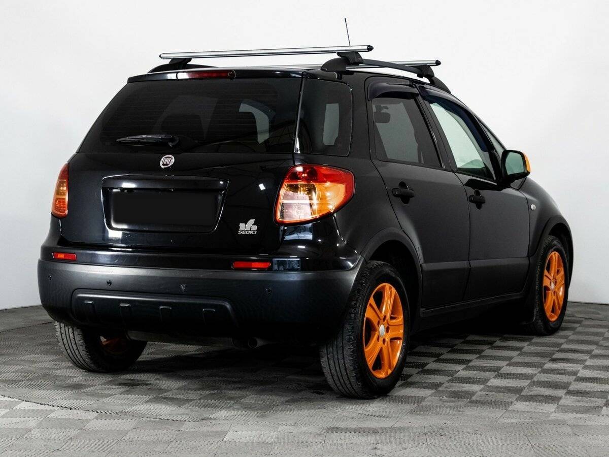 Fiat Sedici, 2008 Фото №5