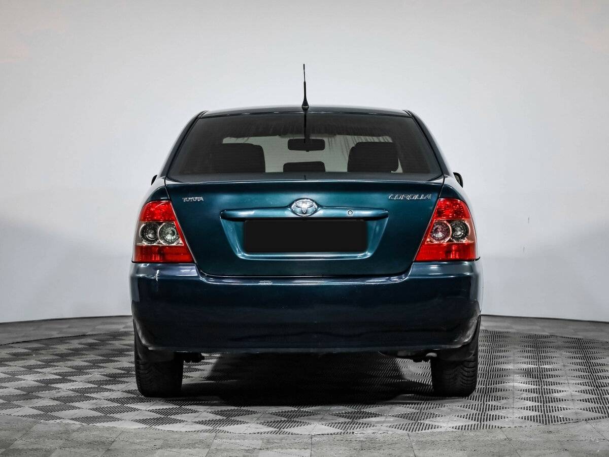 Toyota Corolla IX (E120, E130) Рестайлинг, 2006 Фото №5