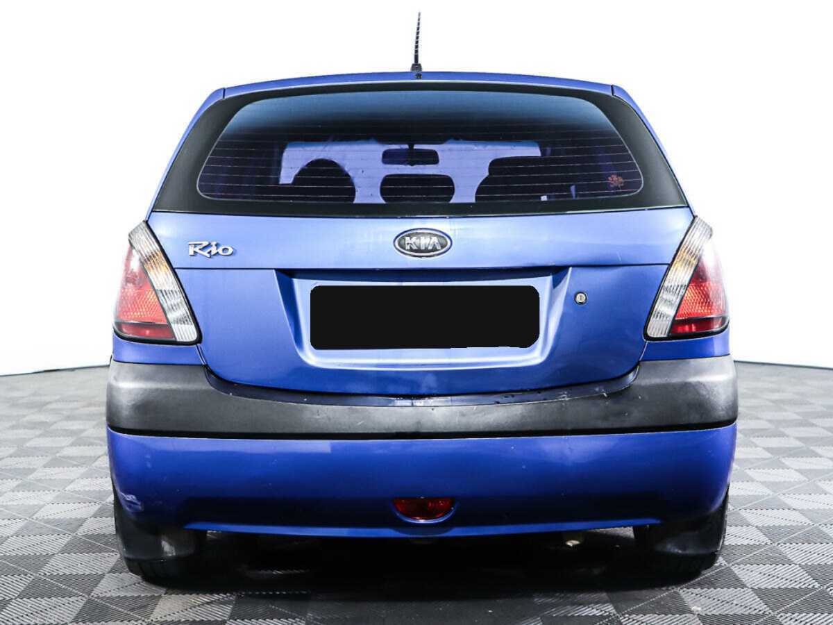 Kia Rio, 2006 Фото №6