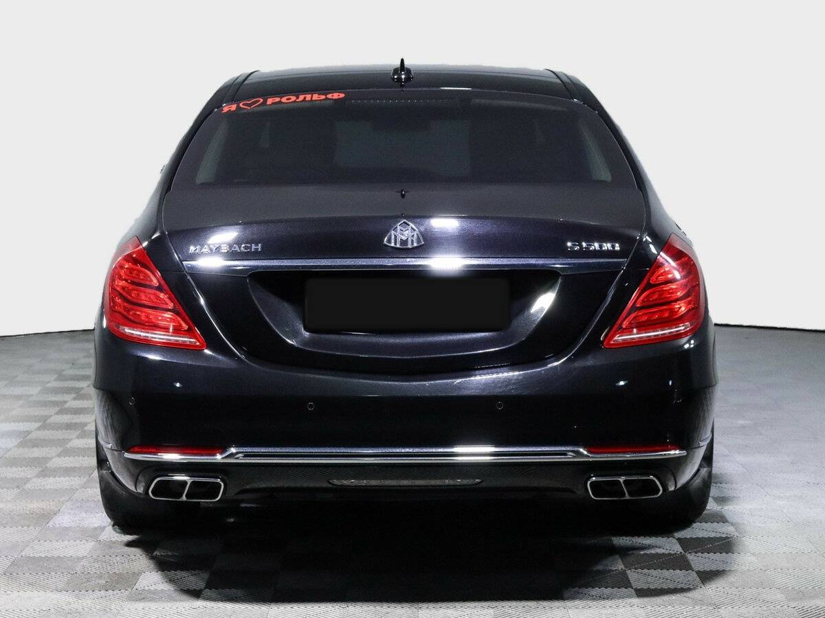 Mercedes-Benz Maybach S-Класс 500, 2016 Фото №6