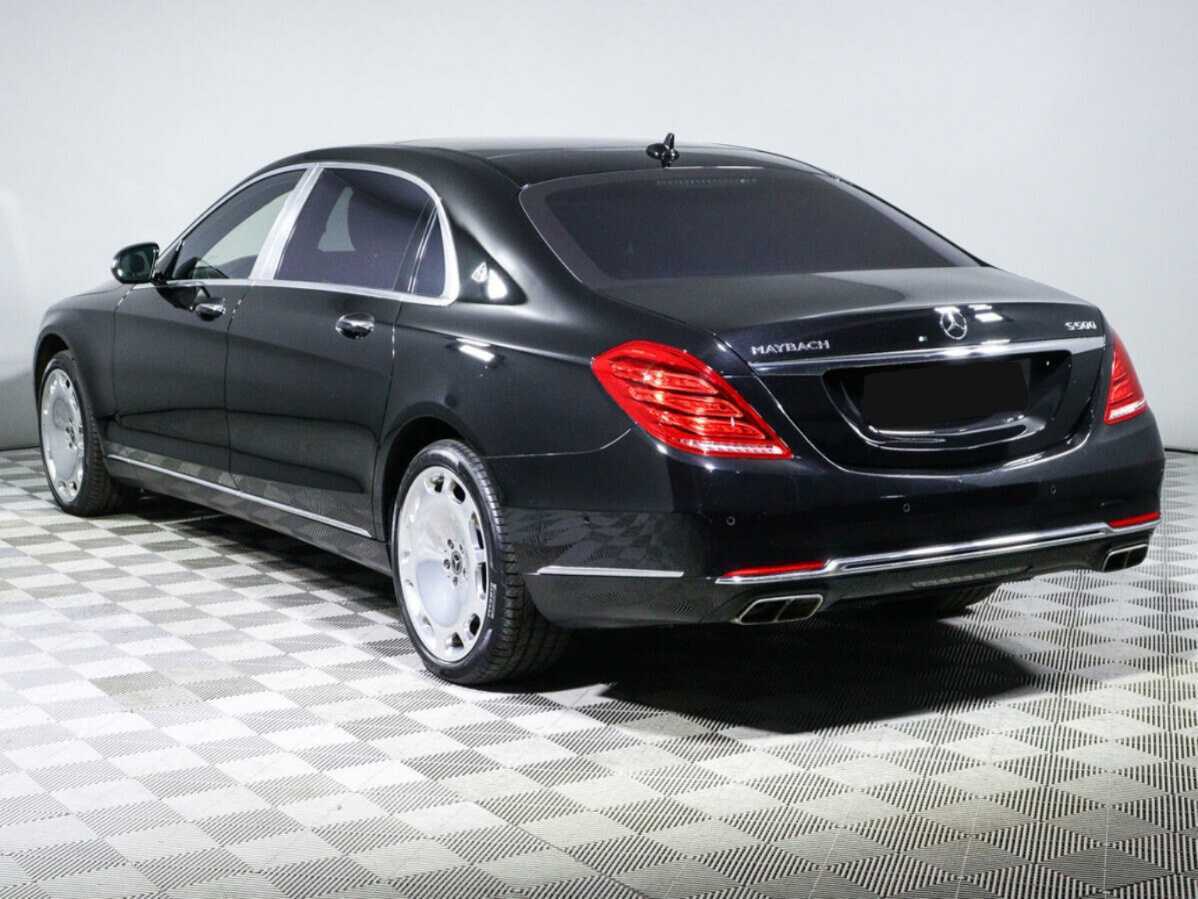 Mercedes-Benz Maybach S-Класс 500, 2017 Фото №6