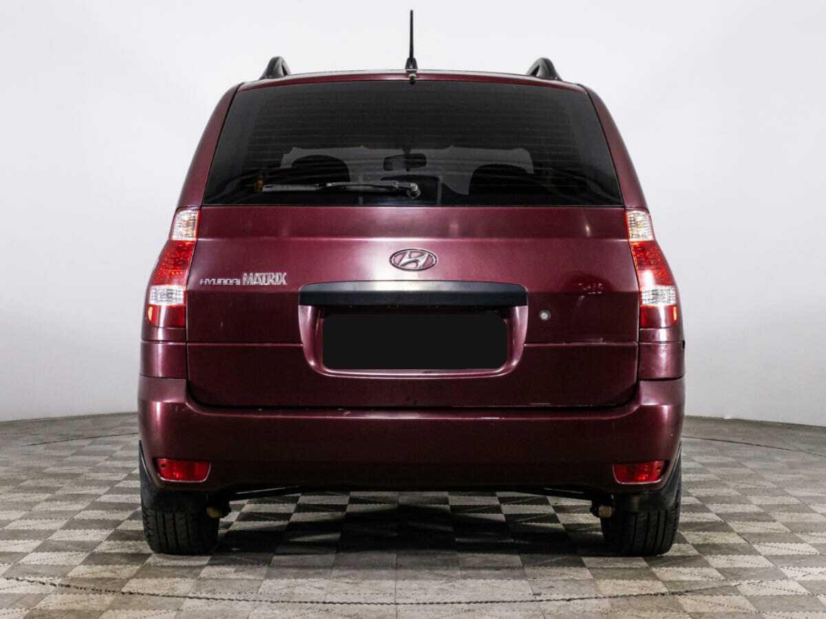 Hyundai Matrix, 2008 Фото №6