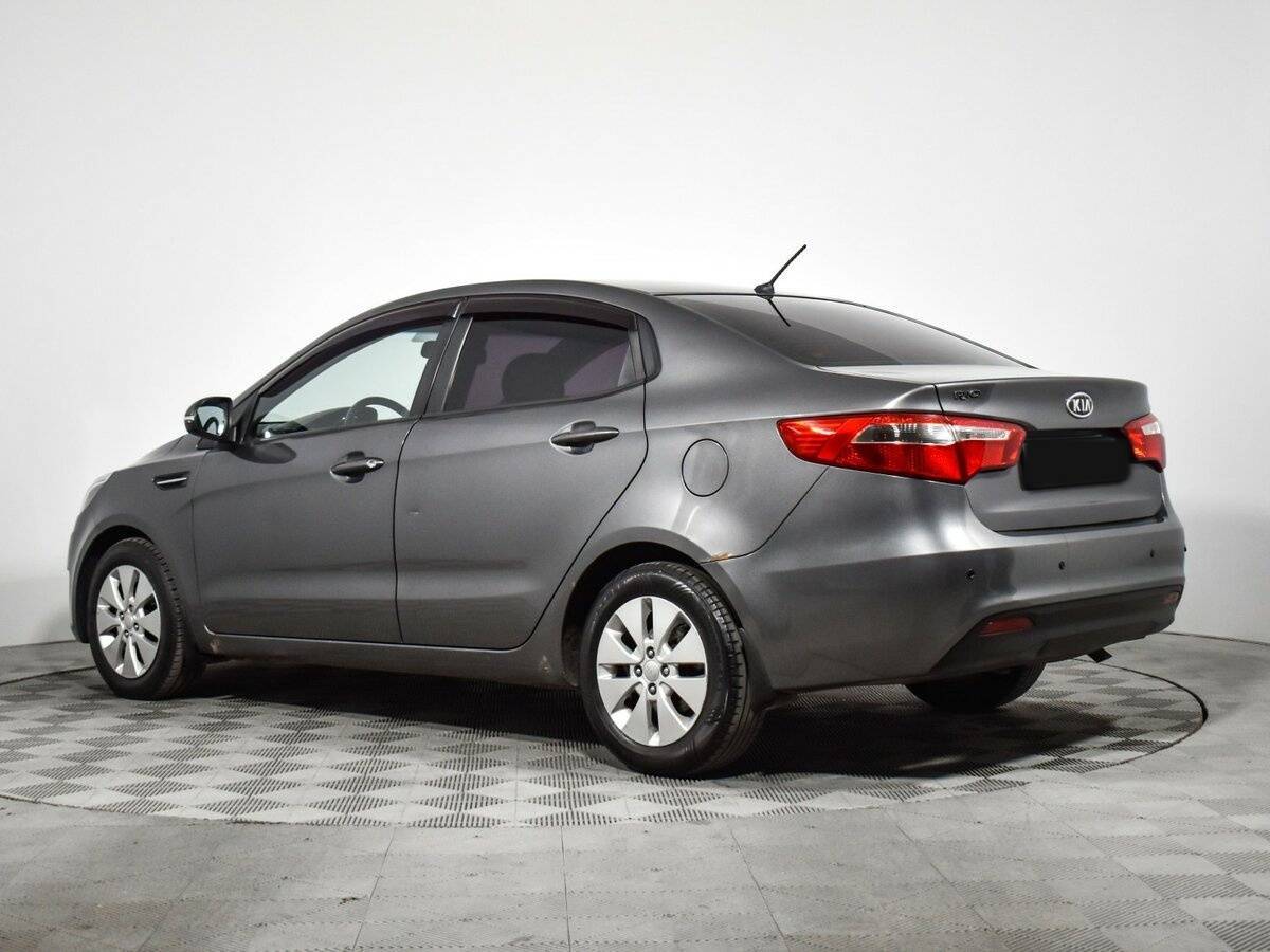 Kia Rio 5-speed, 2011 Фото №7