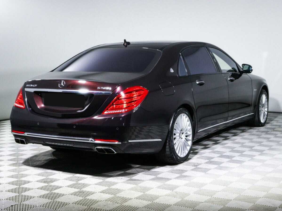 Mercedes-Benz Maybach S-Класс 500, 2015 Фото №3