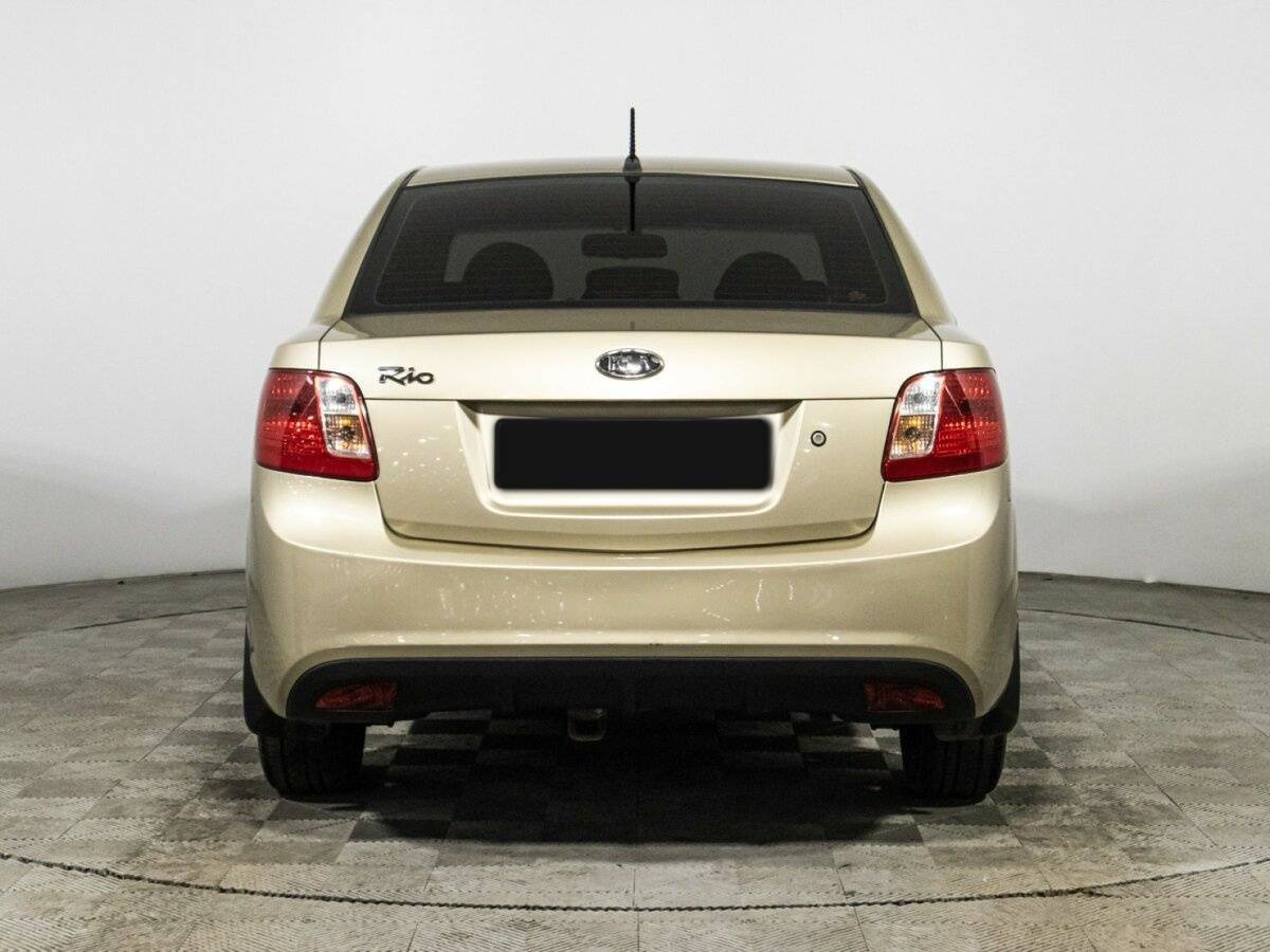 Kia Rio, 2010 Фото №6