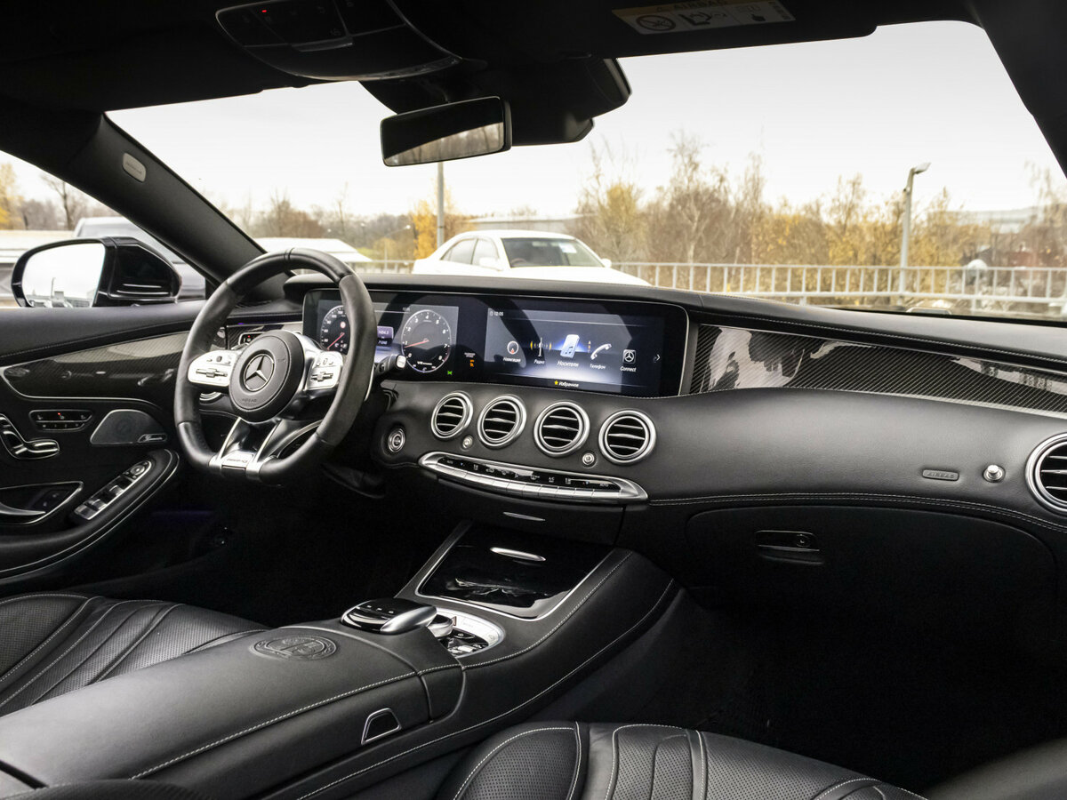 Mercedes-Benz S-Класс AMG 63 AMG III (W222, C217) Рестайлинг, 2020 Фото №11
