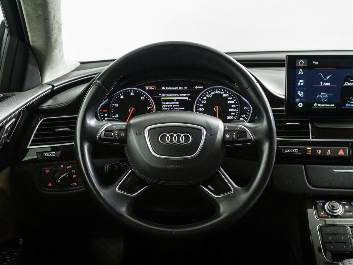 Audi A8 Long III (D4) Рестайлинг, 2014 Фото №10
