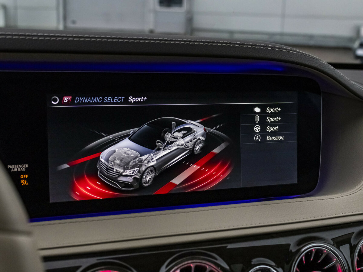Mercedes-Benz S-Класс 450 VI (W222, C217) Рестайлинг, 2019 Фото №17