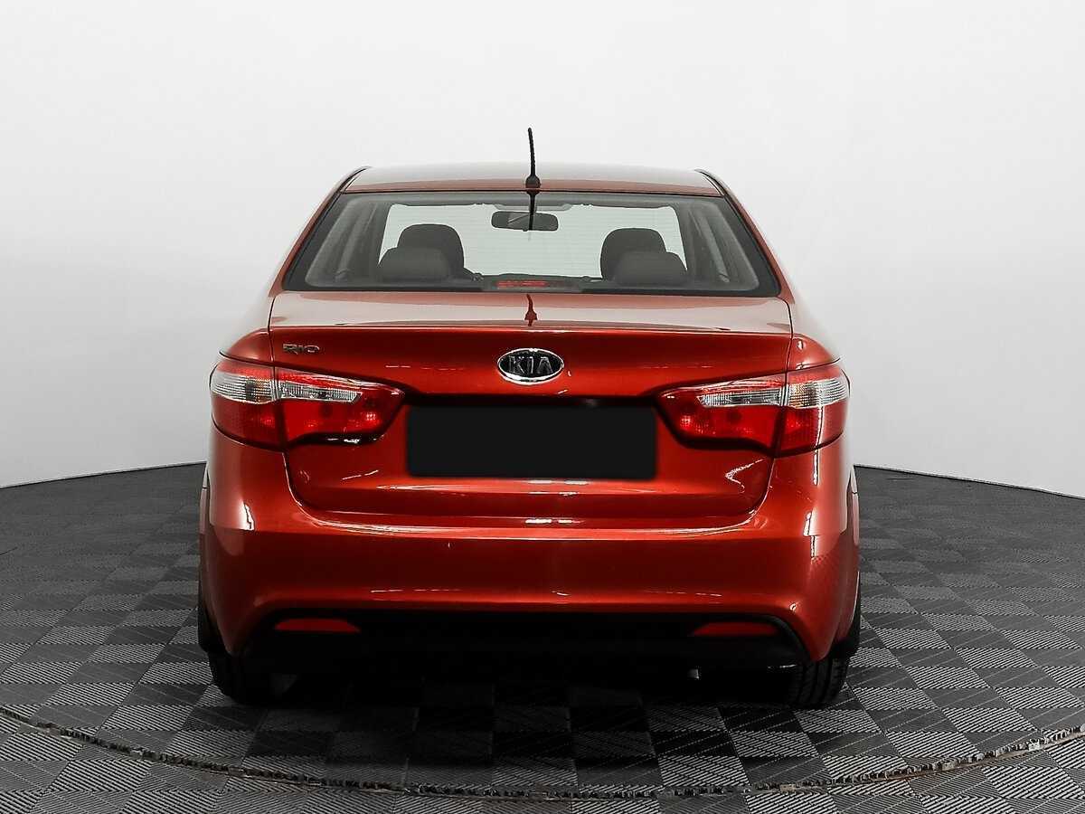 Kia Rio, 2012 Фото №5