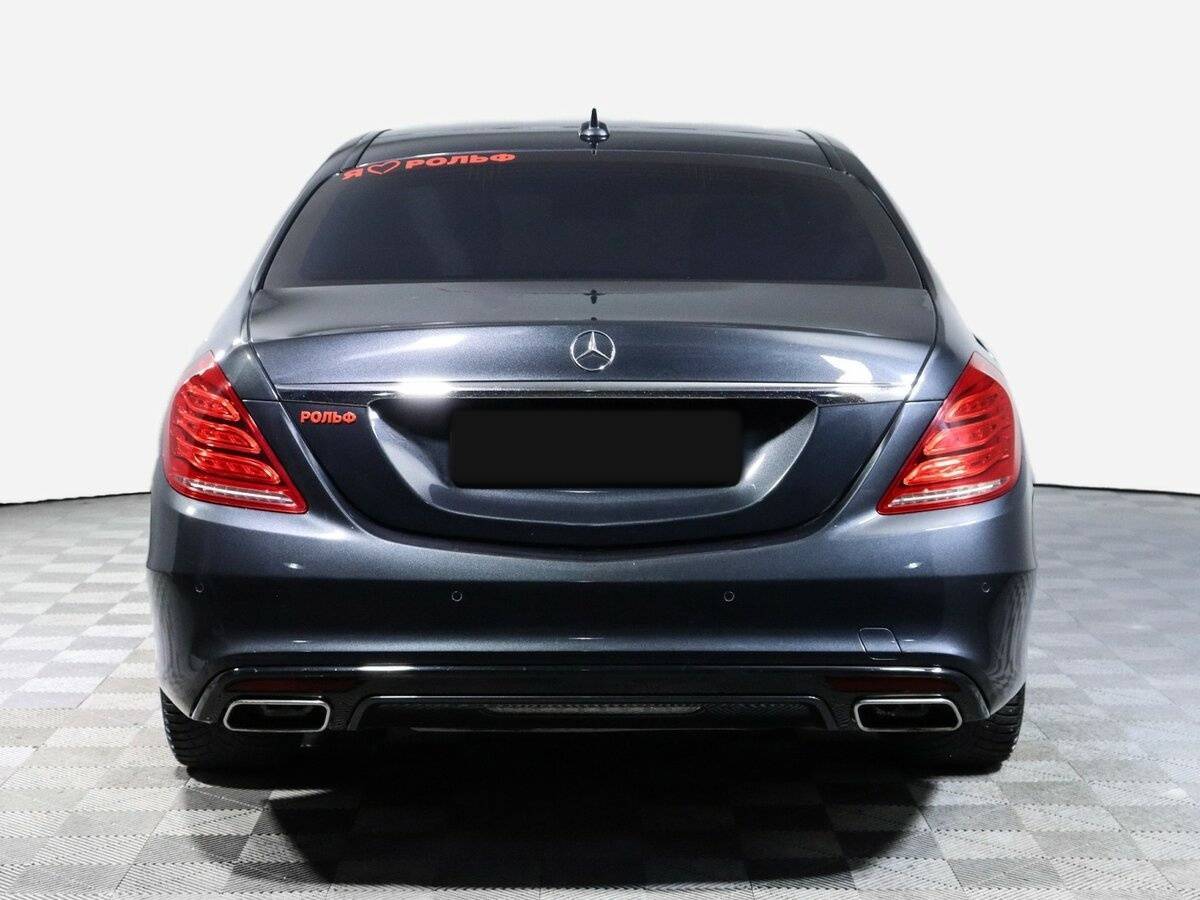 Mercedes-Benz S-Класс 500, 2015 Фото №6