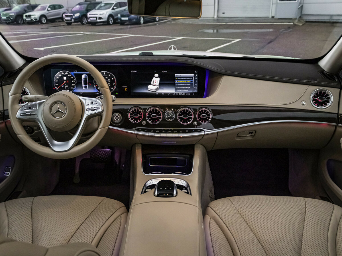 Mercedes-Benz S-Класс 450 VI (W222, C217) Рестайлинг, 2019 Фото №14