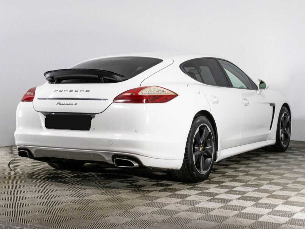 Porsche Panamera 4, 2010 Фото №5