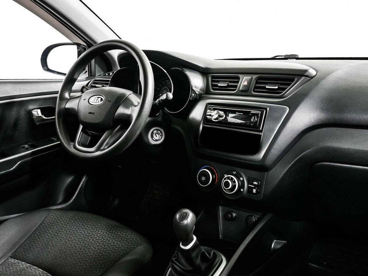 Kia Rio, 2011 Фото №9