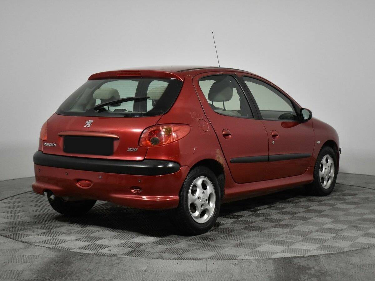 Peugeot 206, 2003 Фото №5