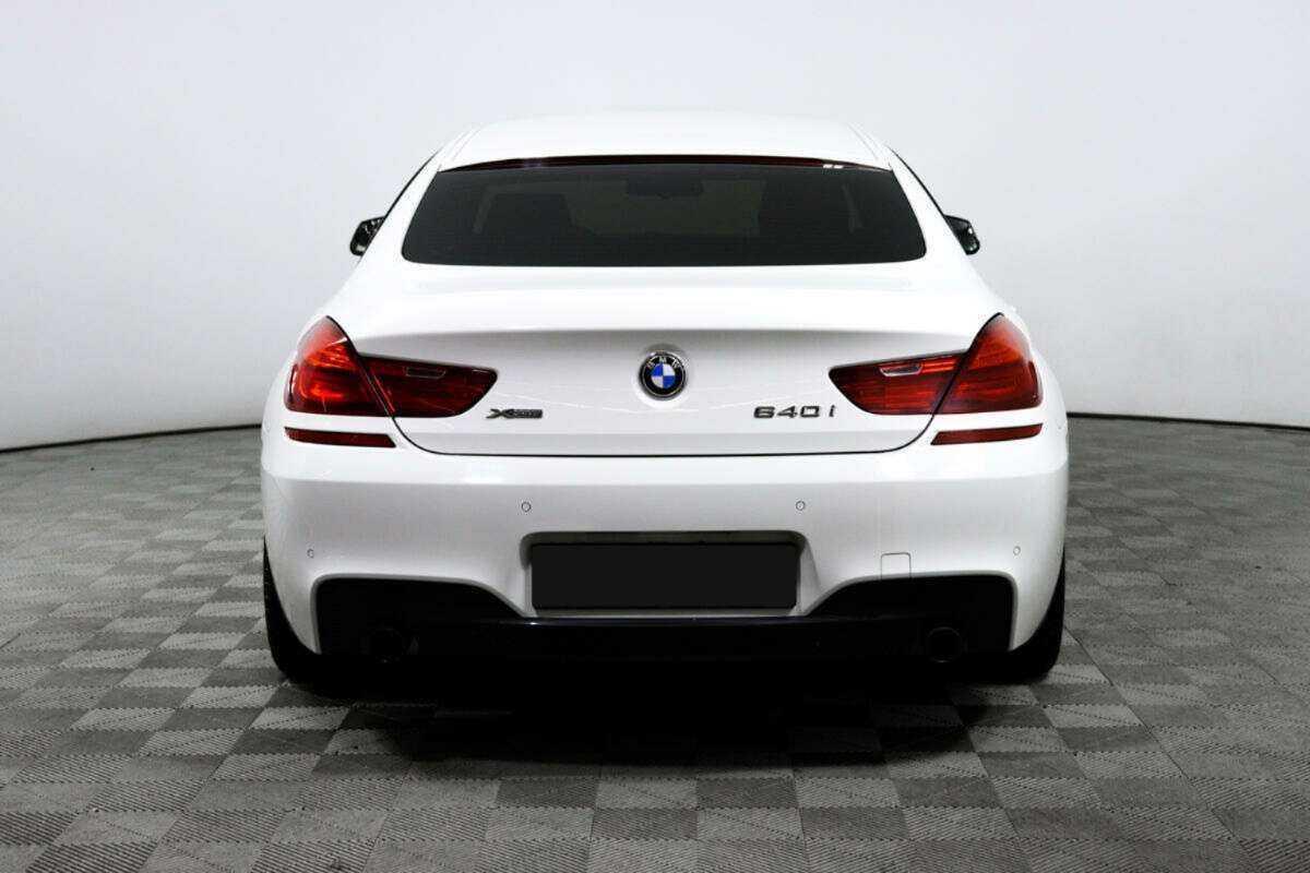 BMW 6 серии Gran Coupe 640i xDrive, 2013 Фото №6