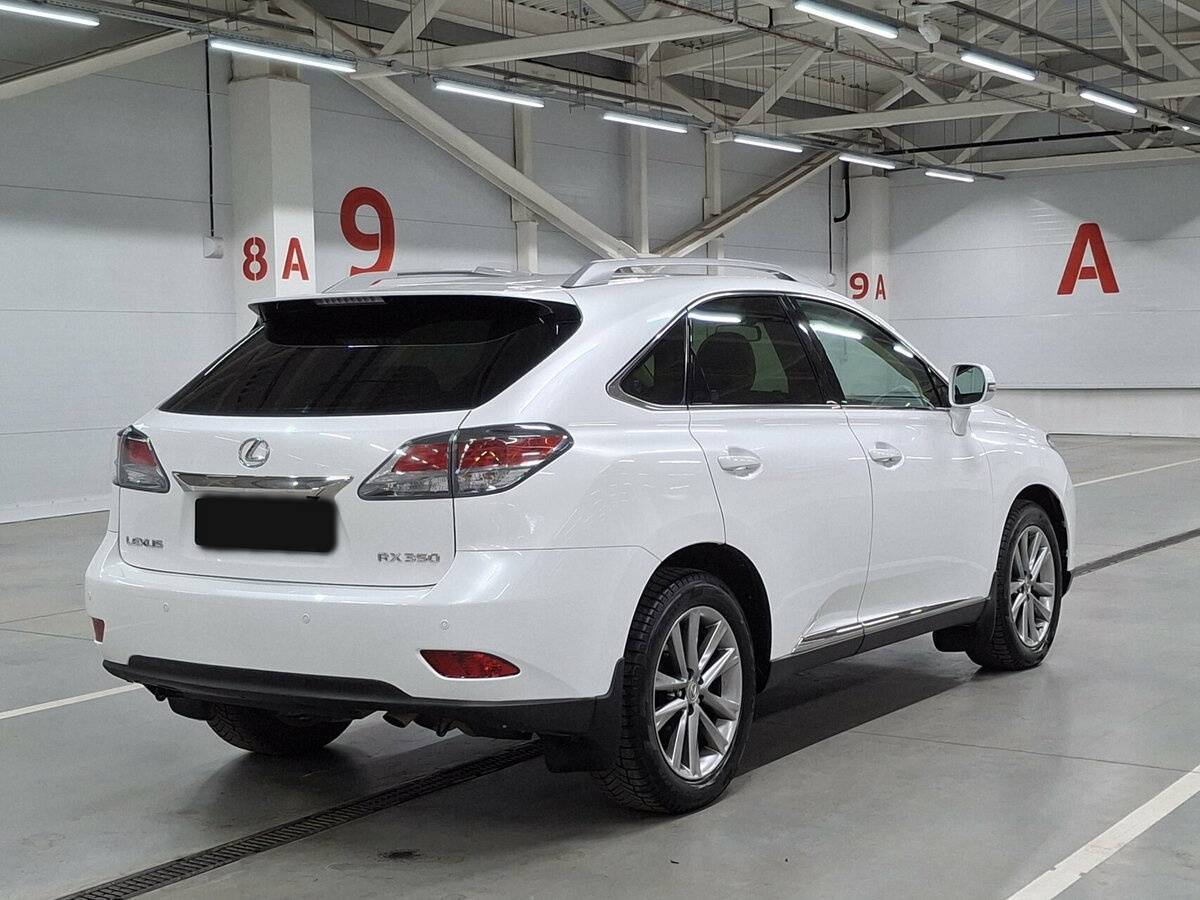 Lexus RX 350 III Рестайлинг, 2012 Фото №5