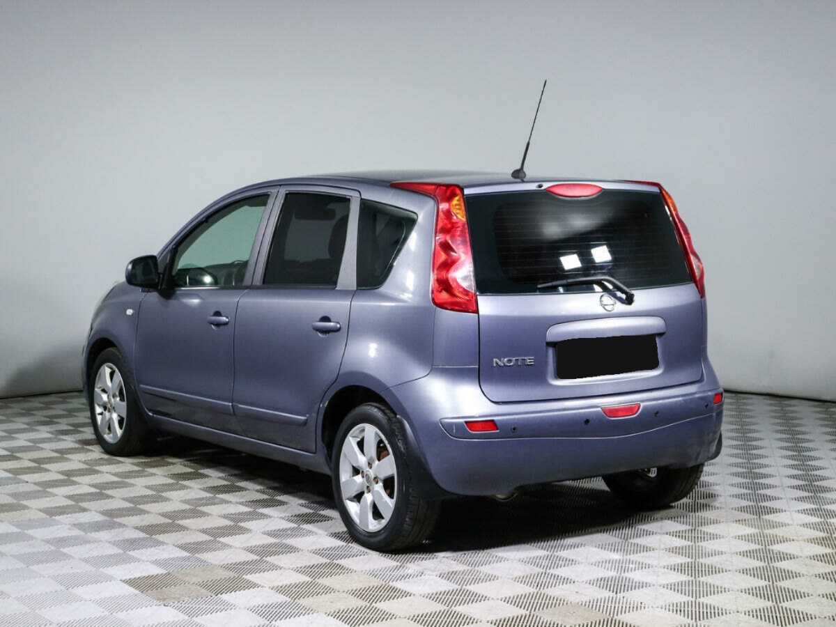 Nissan Note, 2007 Фото №6