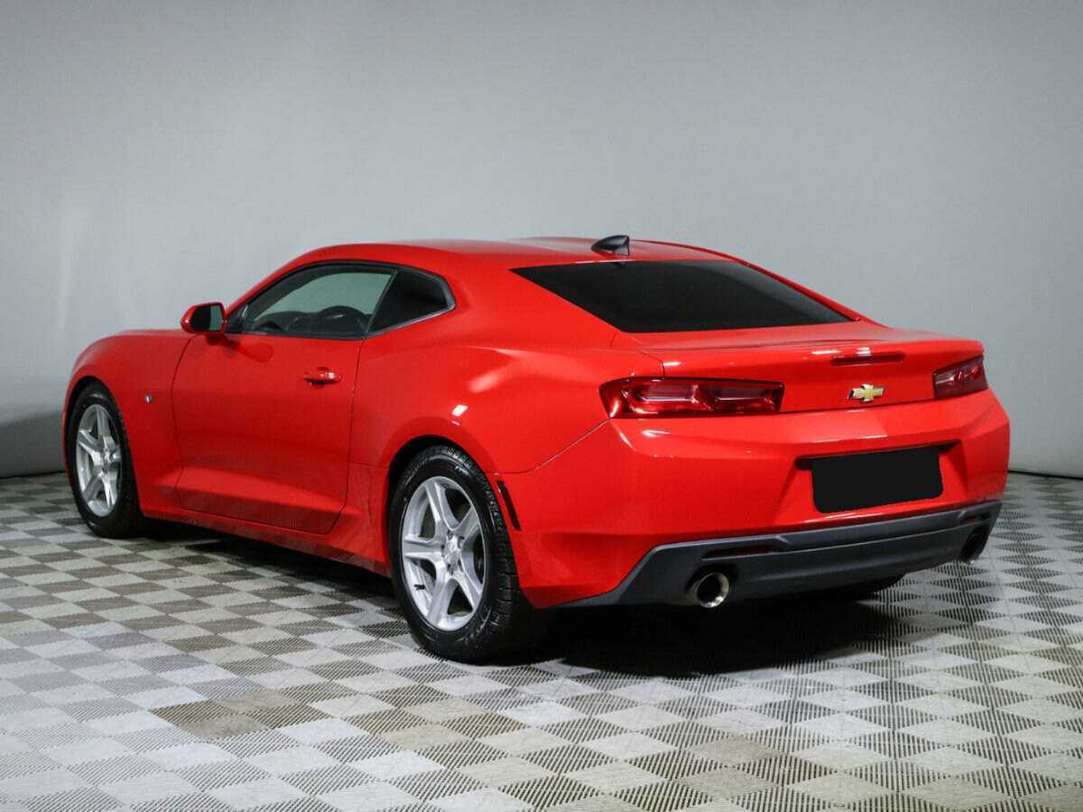 Chevrolet Camaro, 2016 Фото №7