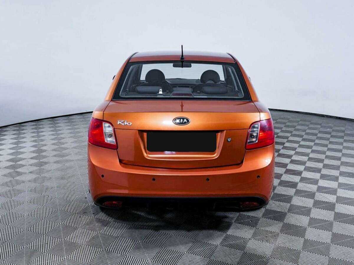 Kia Rio, 2011 Фото №6