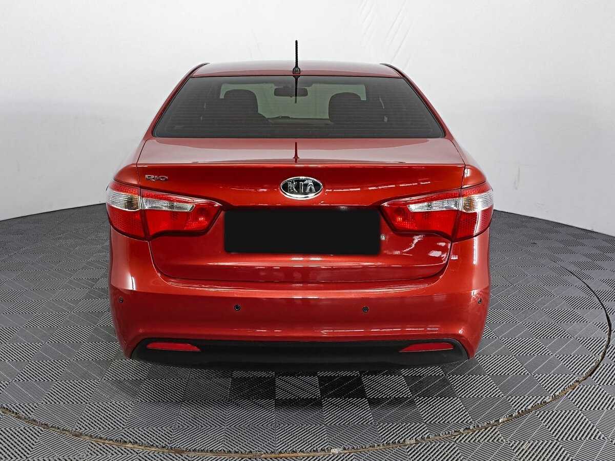 Kia Rio, 2011 Фото №6
