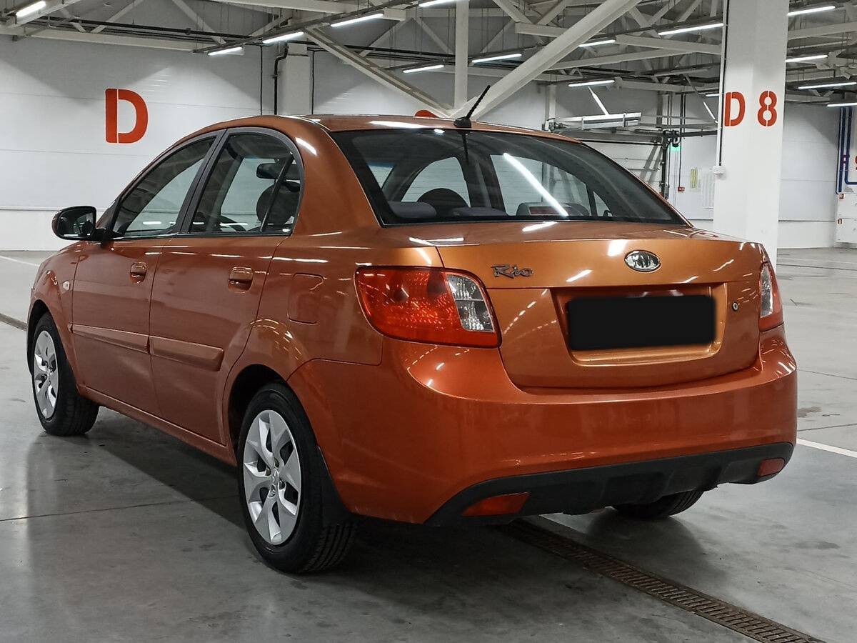 Kia Rio, 2011 Фото №7