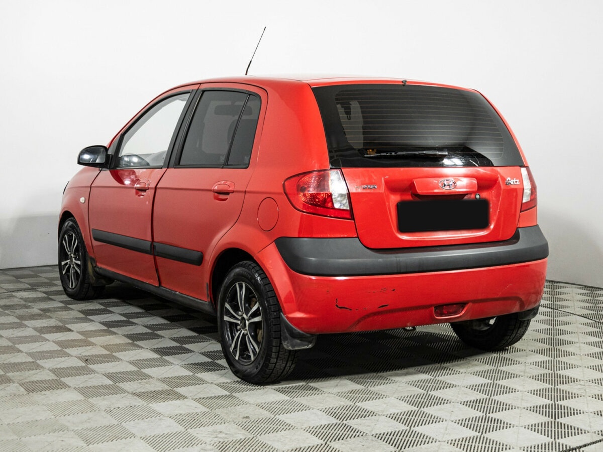 Hyundai Getz I Рестайлинг, 2007 Фото №7