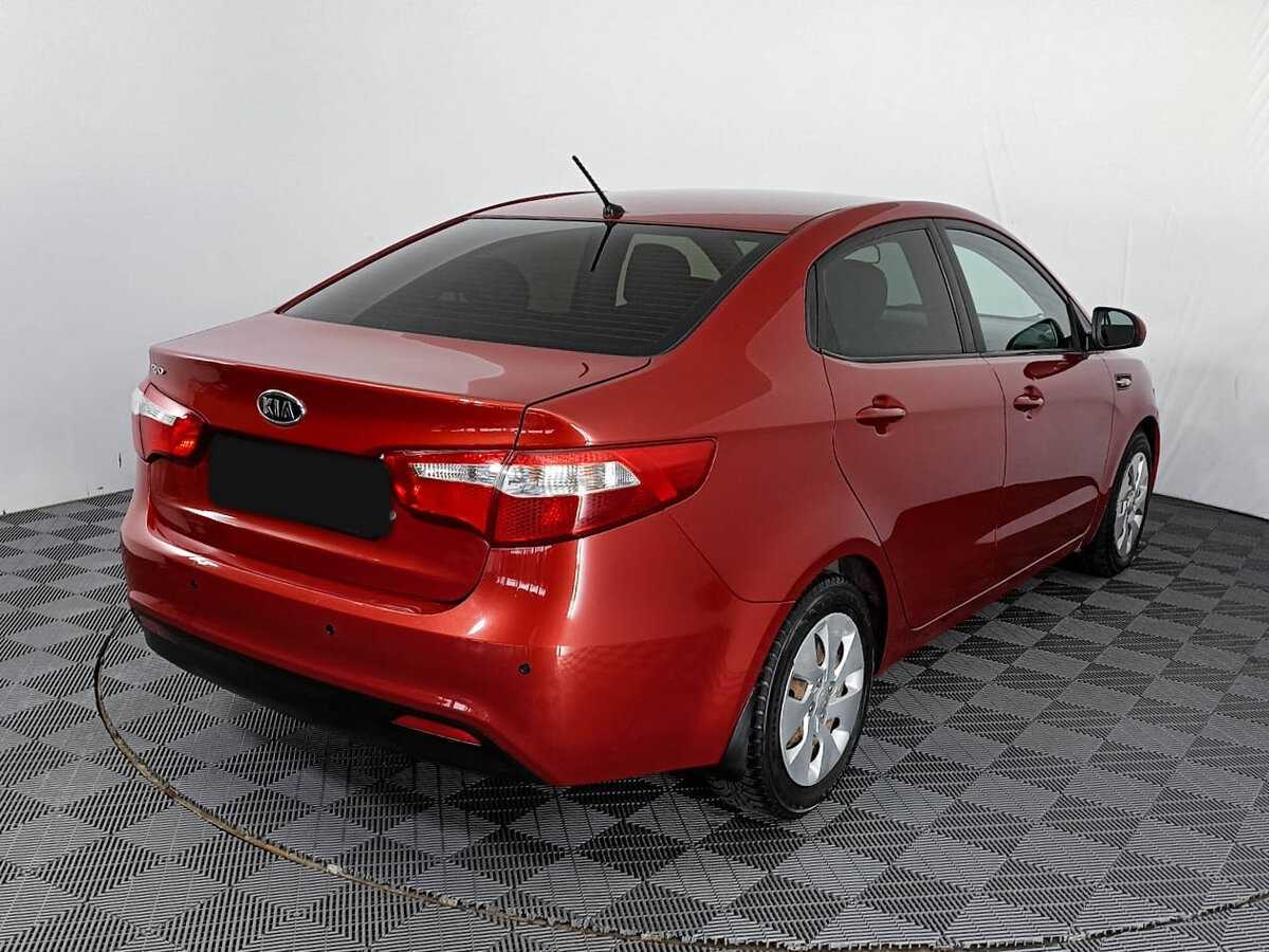 Kia Rio, 2011 Фото №5