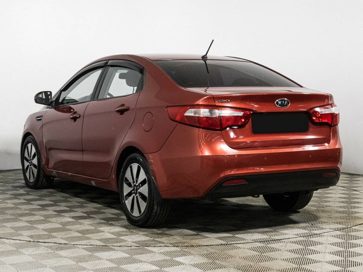 Kia Rio 4-speed, 2011 Фото №7