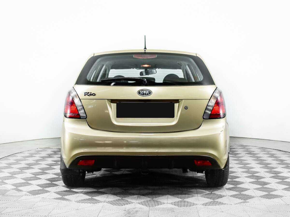 Kia Rio, 2010 Фото №6
