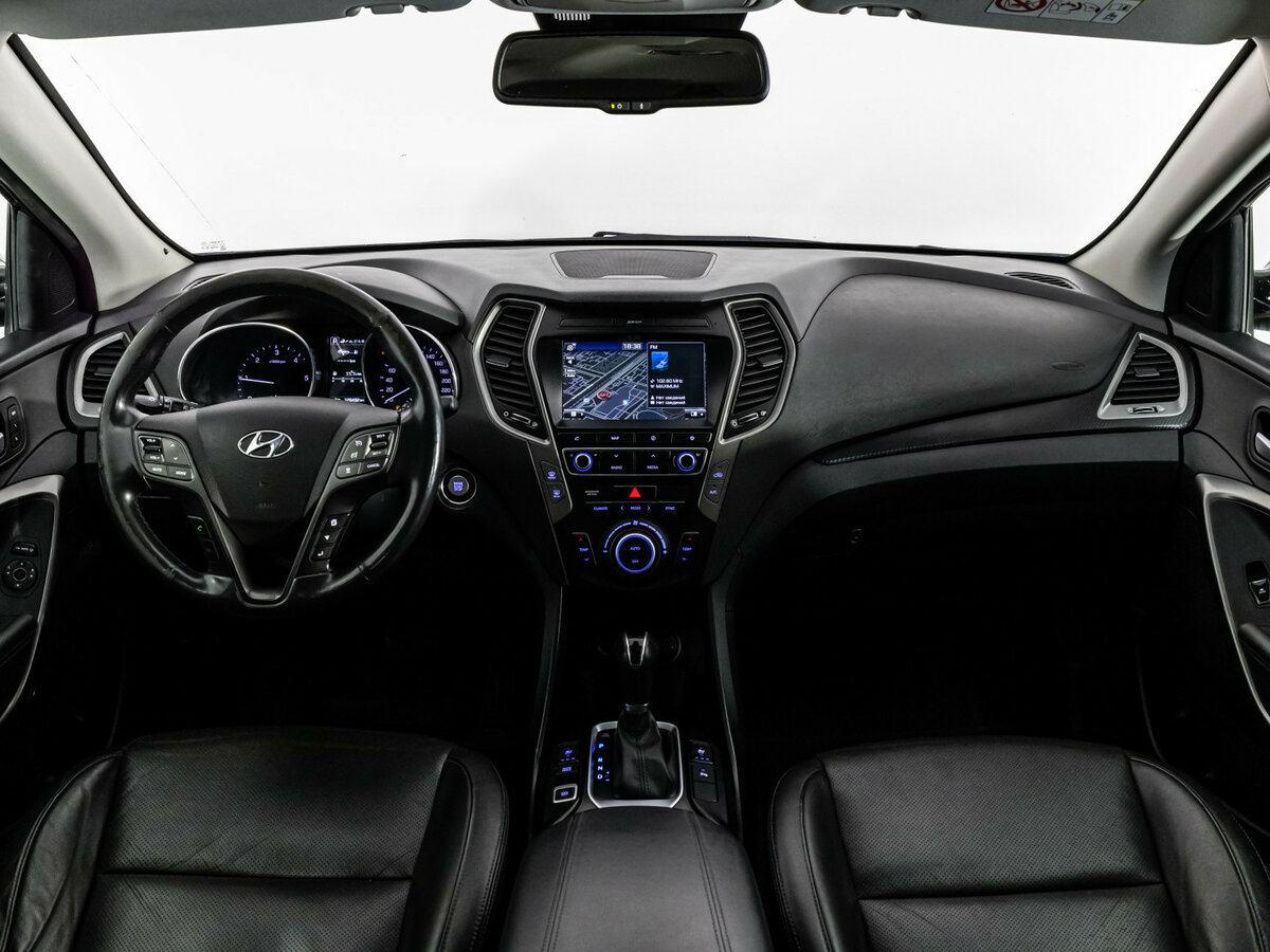 Hyundai Santa Fe III Рестайлинг, 2018 Фото №9