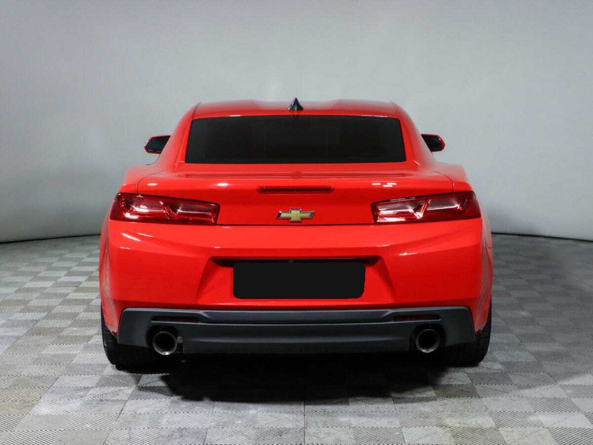 Chevrolet Camaro, 2016 Фото №6