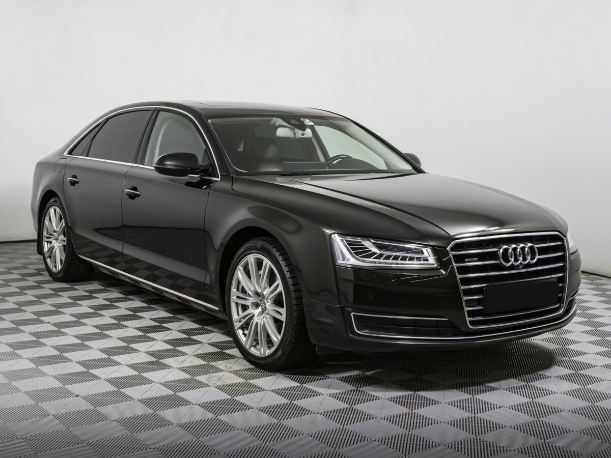 Audi A8 Long III (D4) Рестайлинг, 2014 Фото №3