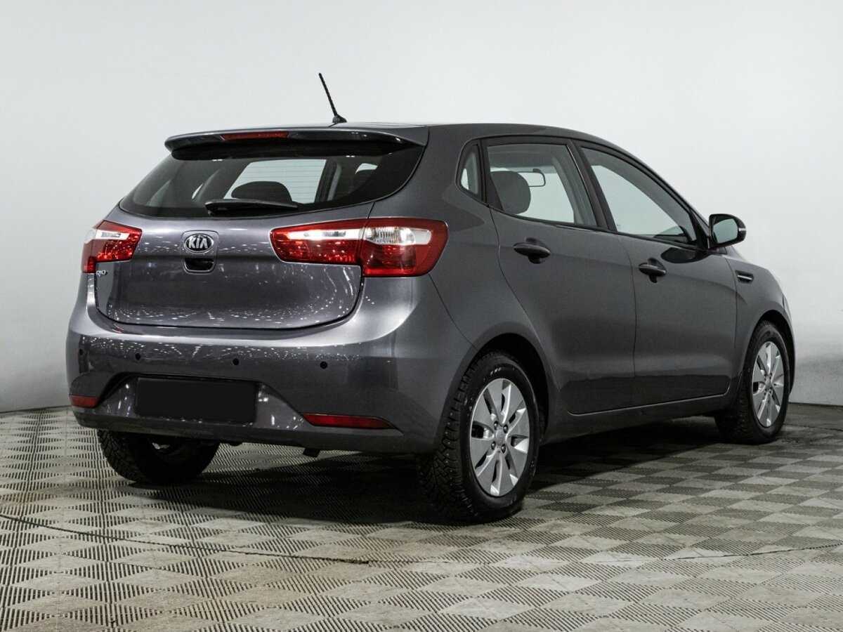 Kia Rio 5-speed, 2013 Фото №5